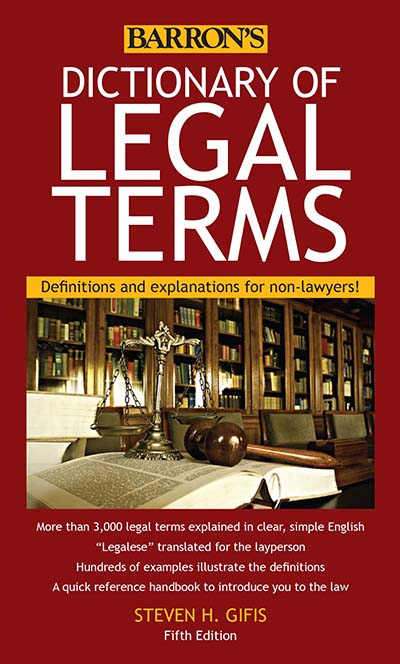 Dictionary of Legal Terms for District of Columbia Notaries