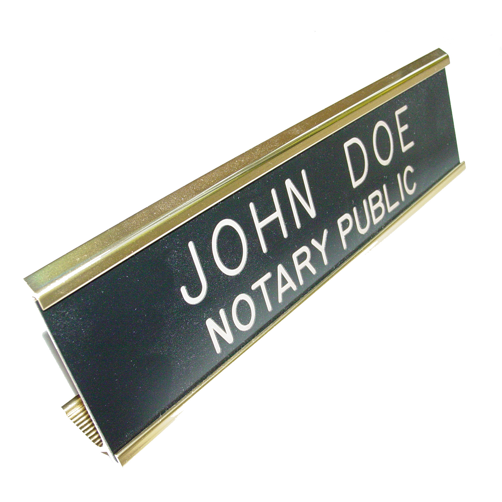 Vermont Notary Desk Sign