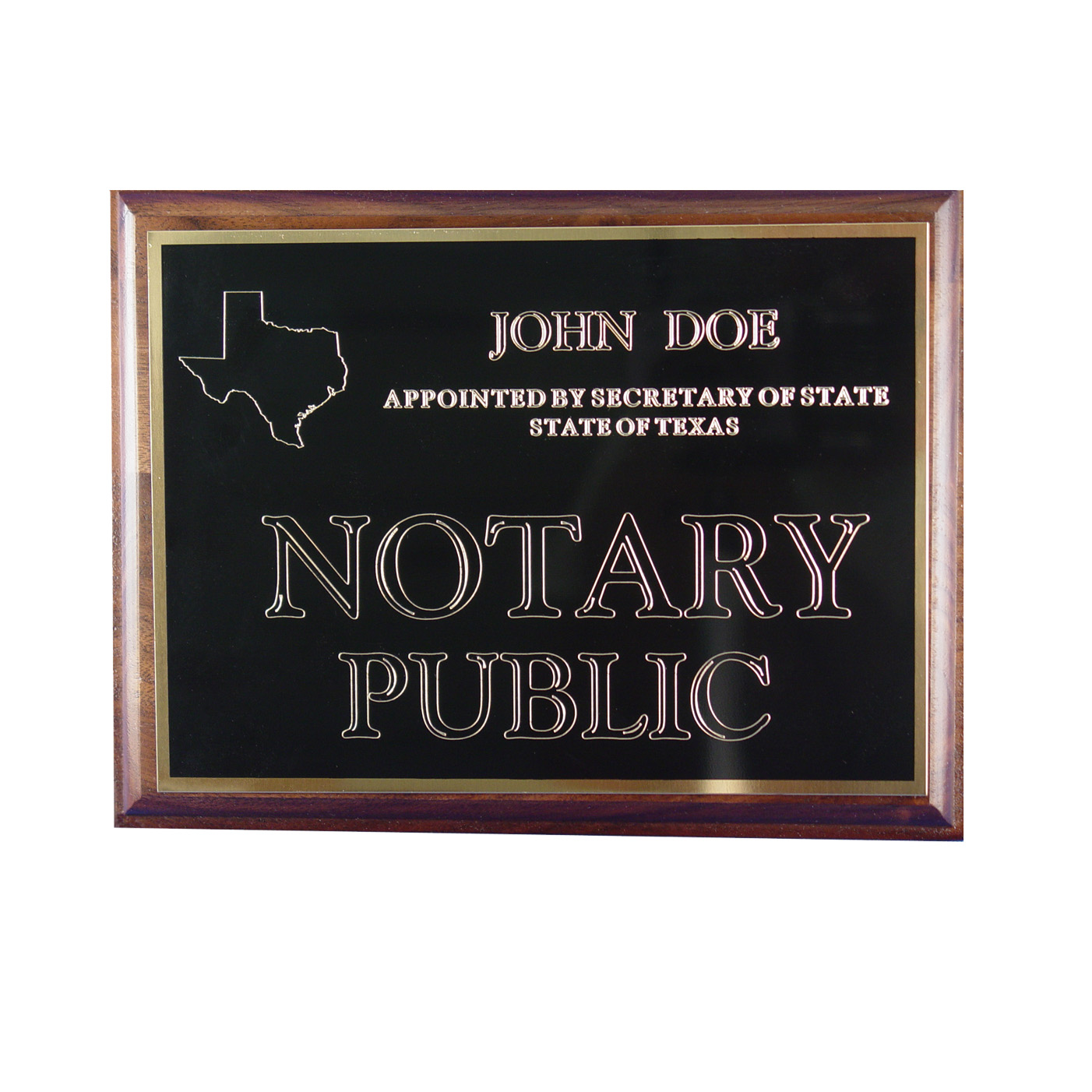 District of Columbia Notary Wall Sign