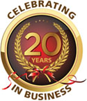 Celebrating 20 Years In Business