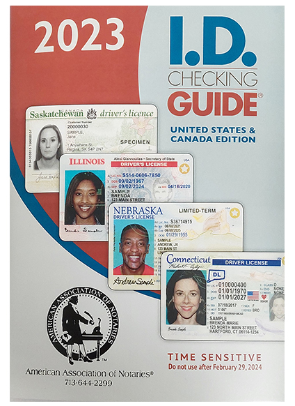 Notary ID Checking Guide 2023 Edition for North Carolina Notaries