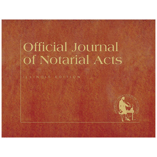 Illinois Notary Journal - 242 Entries
