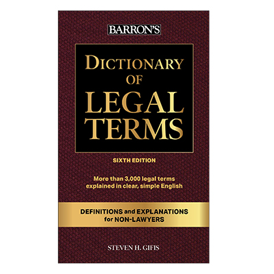 Dictionary of Legal Terms for Pennsylvania Notaries