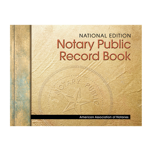 Maryland Notary Public Record Book (Journal) - Stone Cover