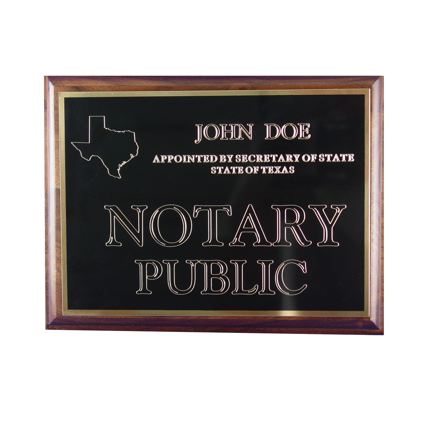 Rhode Island Notary Wall Sign