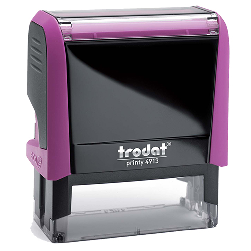 Notary Stamp Fuchsia-pink - Trodat 4913