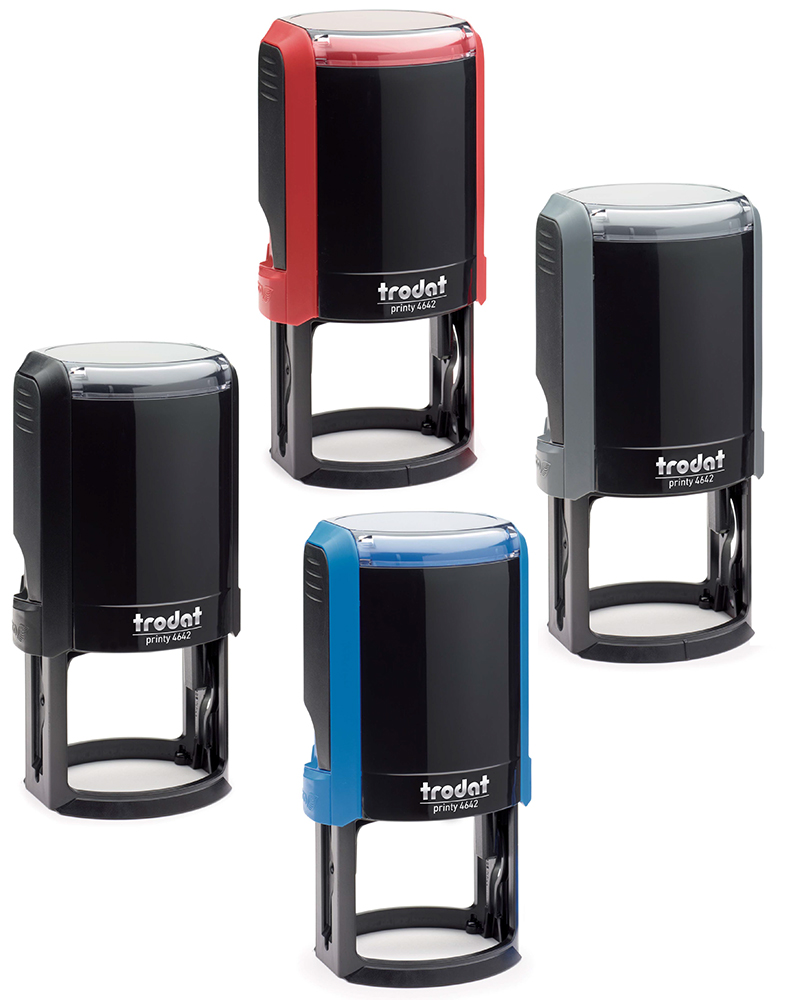 Alaska Notary Stamp - Trodat 4642 Notary Self-inking Stamp (Round)