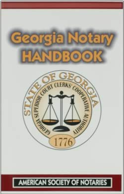 Georgia Notary Law Handbook