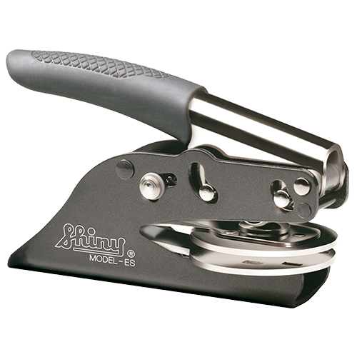 Notarizing with this Utah notary seal embosser E-Z style has just been made easier. The E-Z style notary embosser has a dual cam mechanism in the lever, which provides added leverage so that you can make a clear and crisp raised notary seal impression every time even on thick cardstock paper. Includes a leatherette pouch to store your embosser safely and attractively. This Utah notary seal has an impression of 1-5/8 inches.