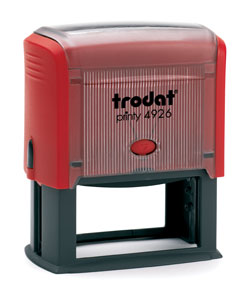 This notary stamp produces thousands of perfect and consistent notary stamp impressions, stamp-after-stamp, without the need for an ink pad or re-inking. This stamp makes rectangular notary stamp impression of 1-1/2 X 3 inches. To order extra ink pads, select item #960 or select item #955 to order additional ink refill bottles. Limited Time Offer! - Free 1-Year Membership to AAN - a $19.00 value - with the purchase of this notary self-inking stamp.